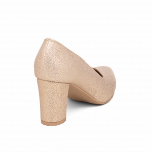 eleganckie czółenka na obcasie