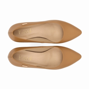 rude czółenka damskie